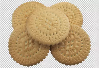  wheat flour cookies and chocolate drops inside the prepared shortbread dough, homemade cookies of irregular round or oval shape