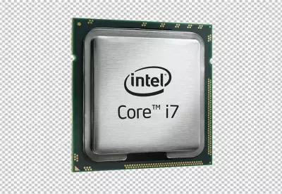 CPU Isolated on transparent background png
