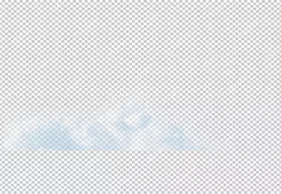 Cloud isolated on transparent 