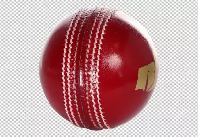 Cricket ball isolated BG