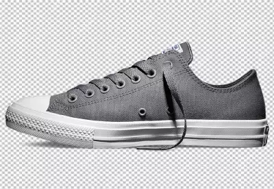 Close up on futuristic sneakers PNG