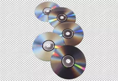 PNG Cd iridescent white background technology 