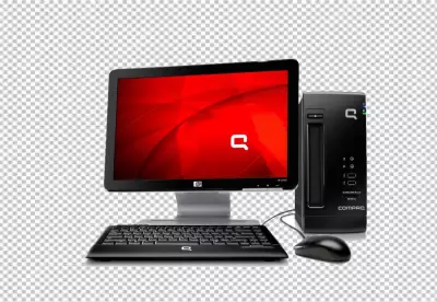 Classic vintage computer of the eighties