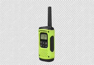 Single walkie talkie transparent background 