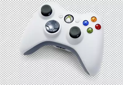 Xbox one Lightgray Joystick sleek design and Gaming Essentials