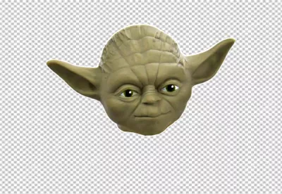 Star Wars Yoda Character Close-Up