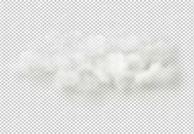 Flat design cloud collection transparent background 