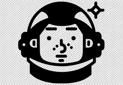 Galactic explorer starry-eyed astronaut cosmic voyager