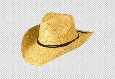 Classic Brown Cowboy Hat PNG