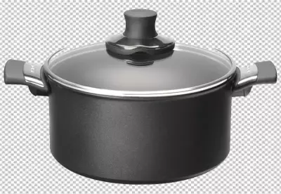 frying Cookers Isolated In Transparent Background