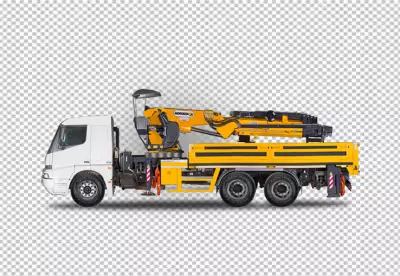  crane that has the word quot excavator quot on it