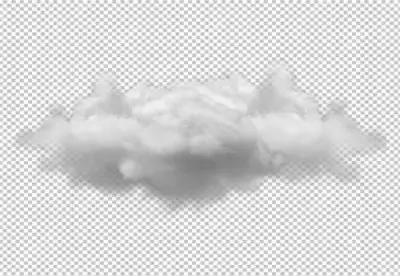 Rain cloud transparent background 