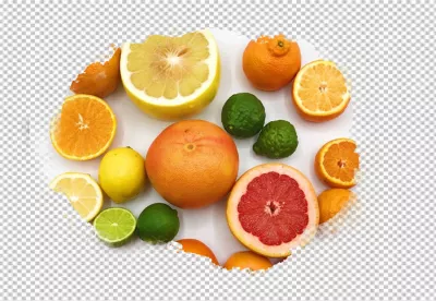 Vibrant Assortment of Fresh Citrus Fruits for Healthy Living image