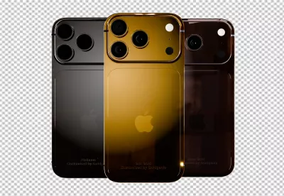Luxury Customized iPhones in Platinum, 24k Gold, and Rose Gold with Premium Cameras image