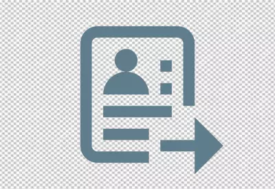 Minimalist cv  transparent background 