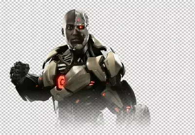 Futuristic Robotic Soldier