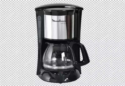 A coffee maker that has the word quot lager quot on