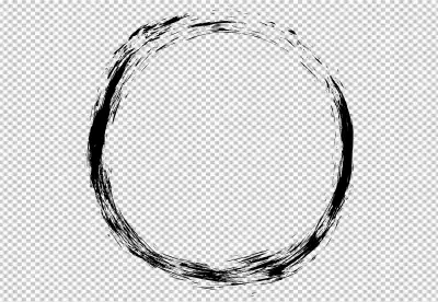 Instagram frame circle shape design