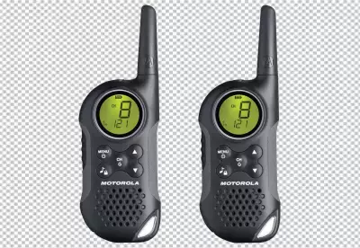 Walkietalkie isolated on png background