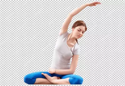 Gracefully encapsulates the woman's intense focus and vibrant dynamism