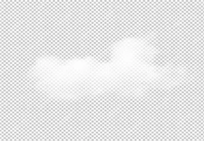 Fluffy clouds background transparent PNG