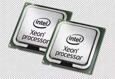 CPU Isolated transparent background png