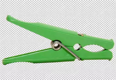 Closeup image of eco clothespins