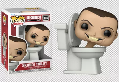Funko Pop Skibidi Toilet 1957 Vinyl Figure and Official Collector's Box image