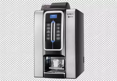 PNG Coffee  maker with a cup of coffee on it