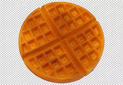 Golden Waffle Delight