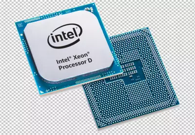 CPU Isolated on transparent bg