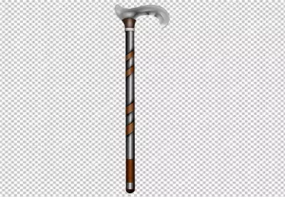 A walking stick is a device used to assist with walking