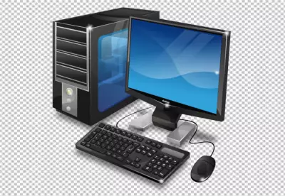 Photography of Computer on PNG background