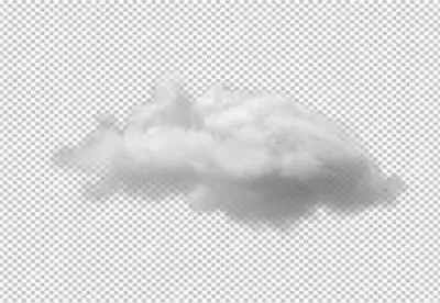smoke cloud transparent background