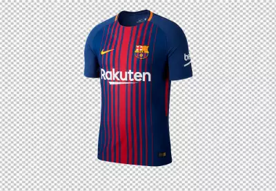 2017-2018 Barcelona Home Nike Supporters Jersey