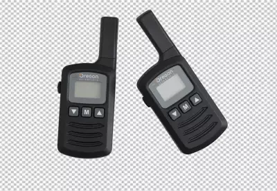 Walkie talkie technology transparent background 