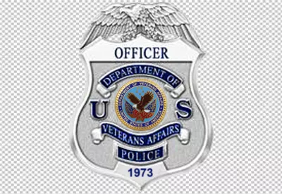 Department of Veterans Affairs Police Officer Badge
