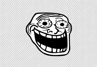 Trollface Internet troll Rage comic Internet meme youtube Trollface emoji