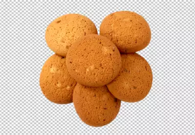 Chocolate brownies cake in white plate PNG