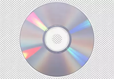 Top view of vinyl disks PNG