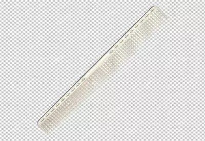 PNG Hairbrush or comb on transparent background