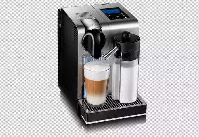 Pack of coffee makers in flat design