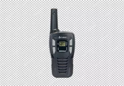 Single real walkie talkie transprent