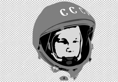 Gagarin's gaze soviet cosmonaut space pioneer