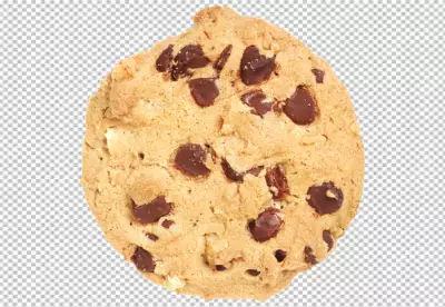 Close-up chocolate cookies PNG