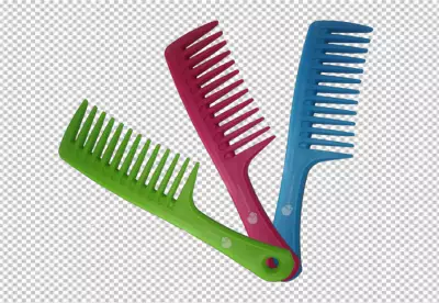 many comb transparent background 