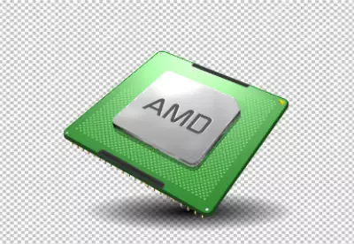 AMD processor transparent background PNG