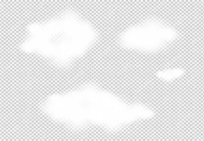 Cloud png isolated on transparent background