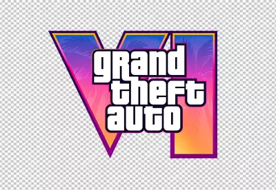 GTA Grand Theft Auto 6 New Logo Clipart