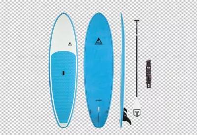 Adventure Brand All-Rounder Water Board with Paddle and Leash for Aquatic Fun image